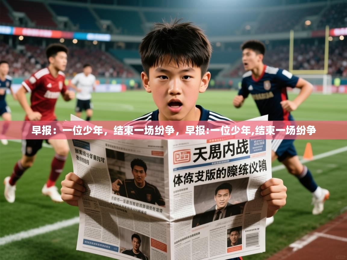 2025云开体育官网早报:一位少年,结束一场纷争,早报:一位少年,结束一场纷争 第2张