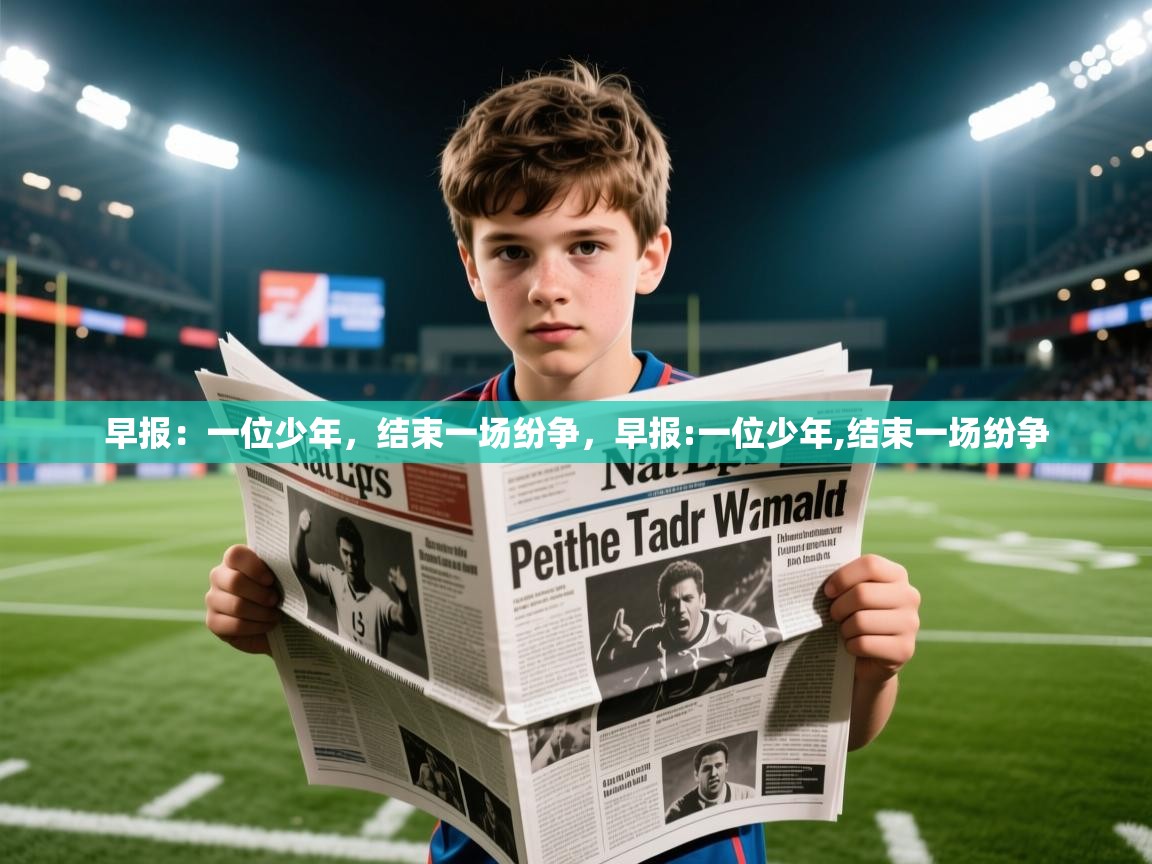 2025云开体育官网早报:一位少年,结束一场纷争,早报:一位少年,结束一场纷争 第4张